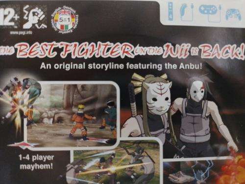 Wii - Naruto Clash of Ninja 2 Revolution European Version