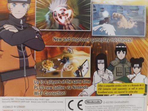 Wii - Naruto Clash of Ninja 3 Revolution European Version