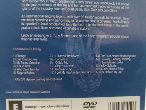 DVD - Tony Bennett Live In Concert