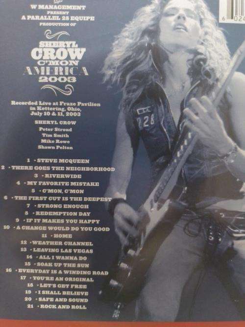 DVD - Sheryl Crow C`Mon America 2003