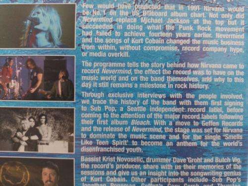 DVD - Nirvana Nevermind ... The Definitive authorised story of the album