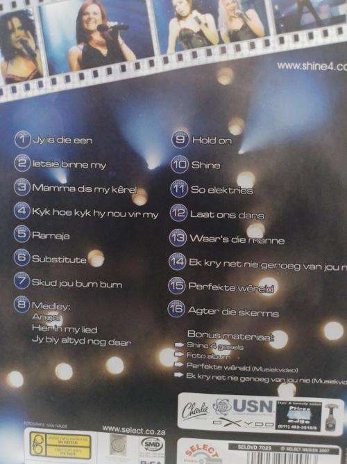 DVD - Shine4 Grootste Treffers Live