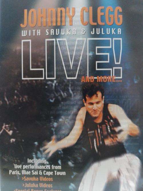 DVD - Johnny Clegg with Savuka & Juluka Live! And More...