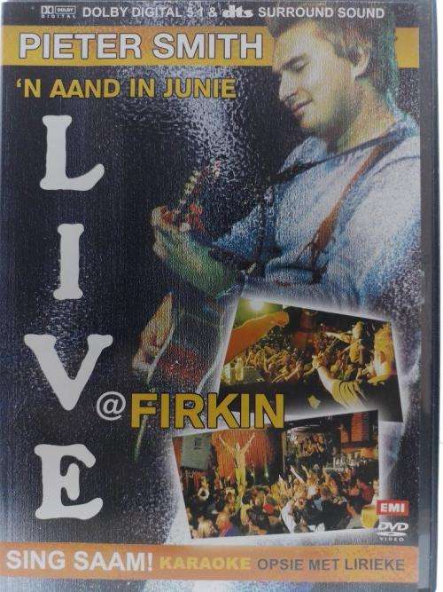 DVD - Pieter Smith `N Aand In Junie Live @ Firkin