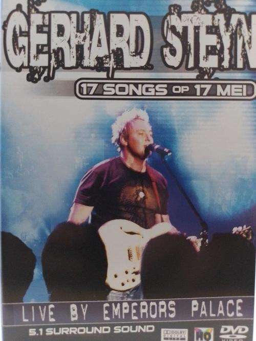 DVD - Gerhard Steyn 17 Songs op 17 Mei Live by Emperors Palace