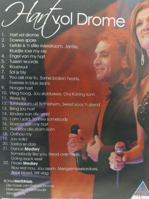 DVD - Theuns Jordan & Juanita Du Plessis - Hart Vol Drome