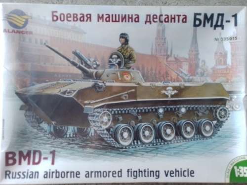 Alanger - BMD-1 Russian Airborne Armoured Fighting Vehic. - Scale 1:35 Scale-Plastic Model 35015 Kit