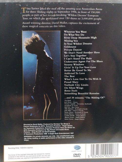 DVD - Tina Turner Live In Amsterdam