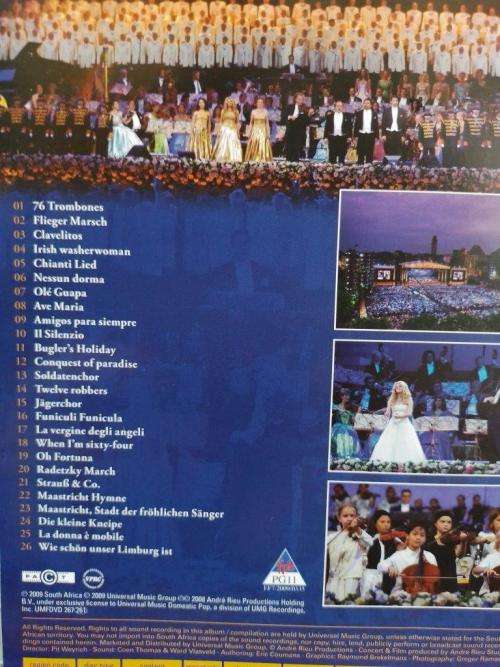 DVD - Andre` Rieu Live in Maastricht II