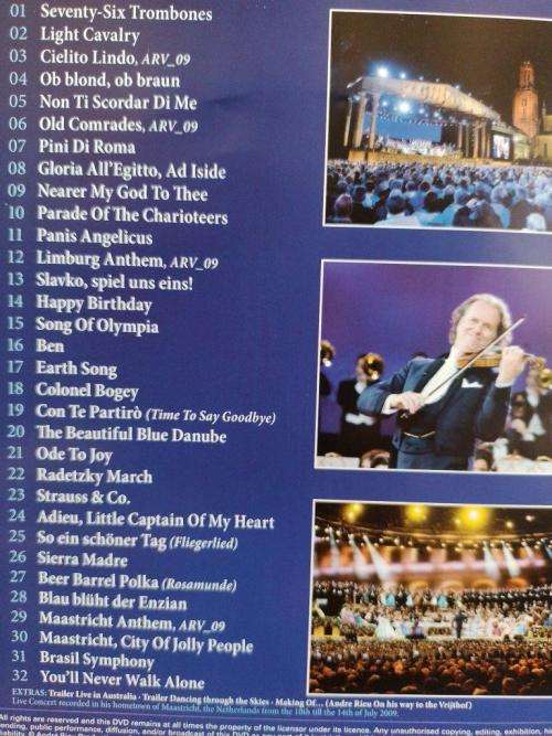 DVD - Andre` Rieu Live in Maastricht 3