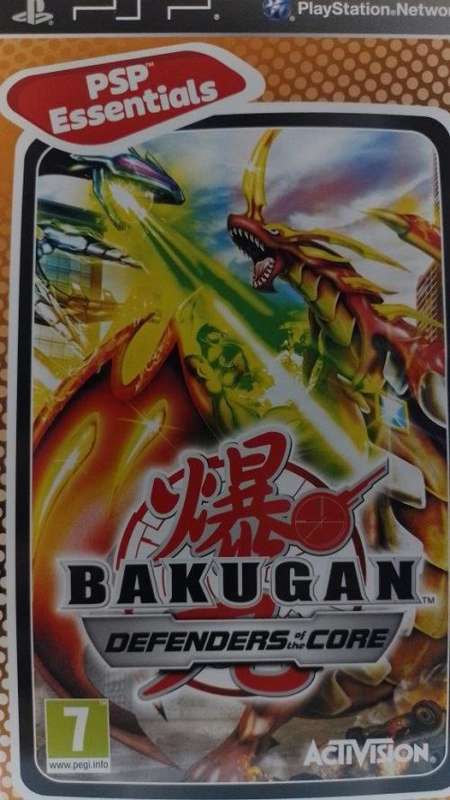 PSP - Bakugan - Defenders of the Core - PSP Essentials