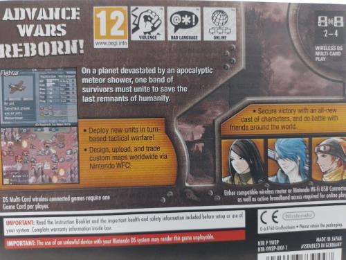 Nintendo DS - Advanced Wars Dark Conflict