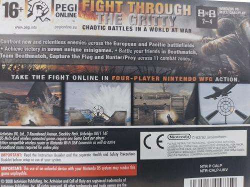 Nintendo DS - Call of Duty World At War
