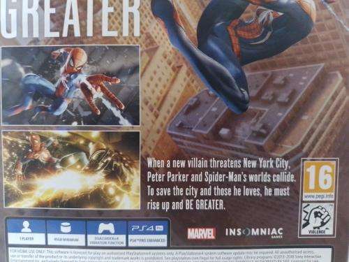 PS4 - Marvel Spider-Man