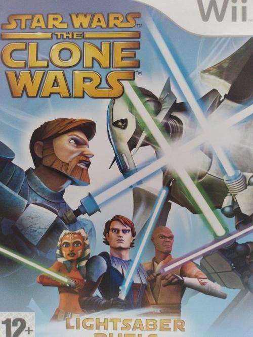 Wii - Star Wars The Clone Wars Light Saber Duels