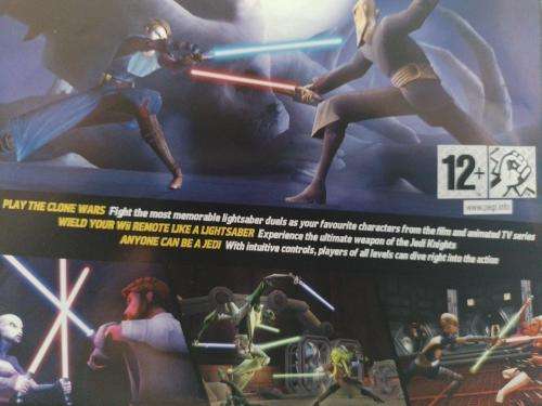 Wii - Star Wars The Clone Wars Light Saber Duels
