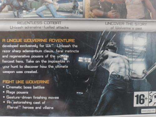 Wii - X-Men Wolverine