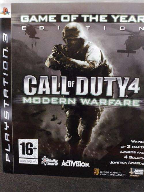 PS3 - Call of Duty 4 Modern Warfare - Game of The Year Edition