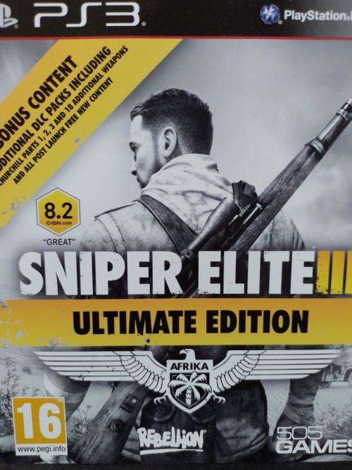 PS3 - Sniper Elite III