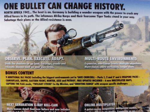 PS3 - Sniper Elite III