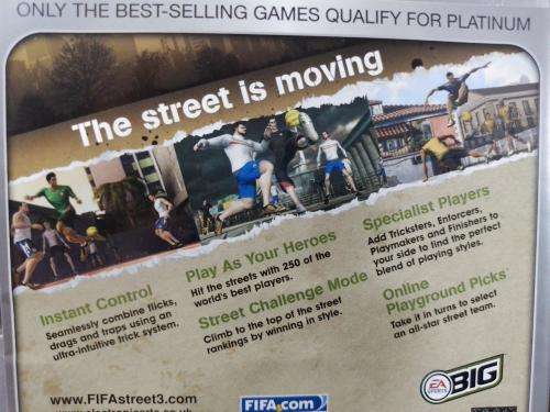 PS3 - FIFA Street 3 - Platinum