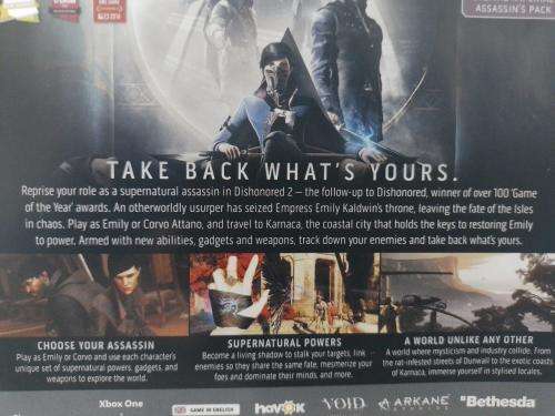 Xbox ONE - Dishonored 2
