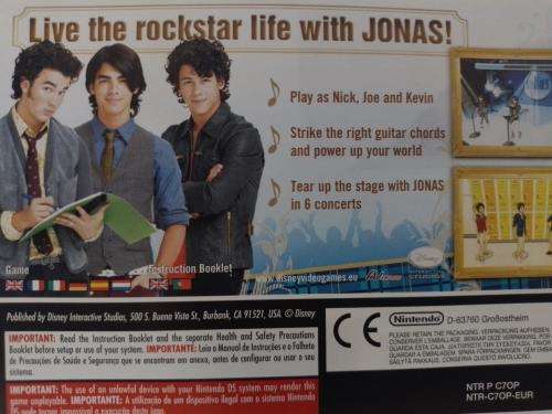 Nintendo DS - Disney Jonas