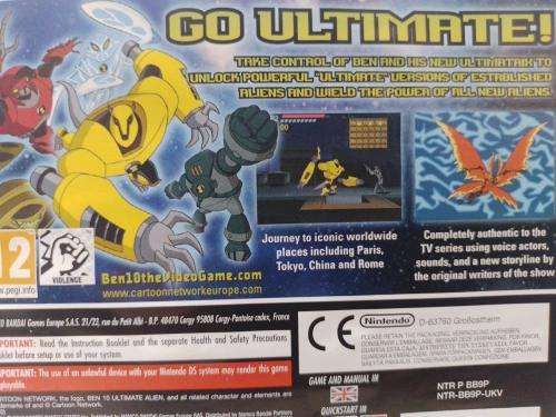 Nintendo DS - Ben 10 Ultimate Alien Cosmic Destruction