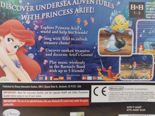 Nintendo DS - Disney The Little Mermaid Ariel`s Undersea Adventure