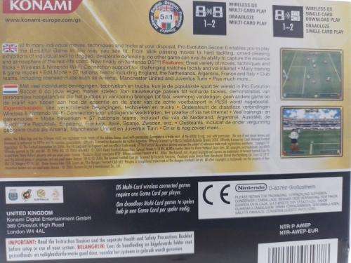Nintendo DS - Pro Evolution Soccer 6