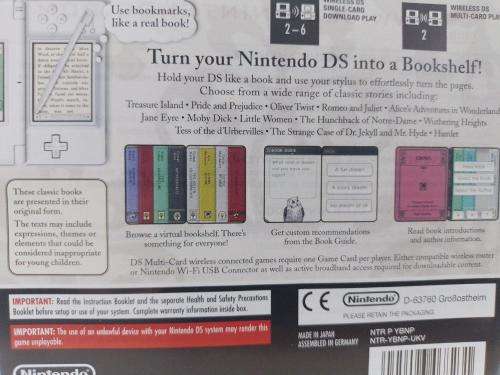 Nintendo DS - 100 Classic Book Collection