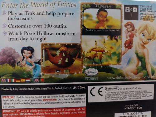 Nintendo DS - Disney Fairies TinkerBell