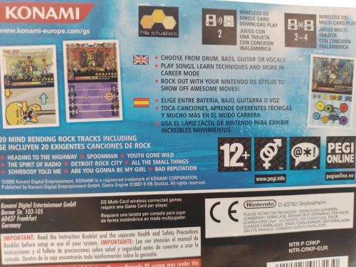 Nintendo DS - Rock Revolution