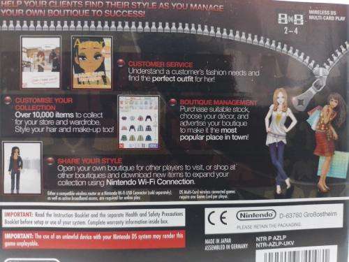 Nintendo DS - Style Boutique