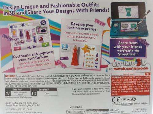 Nintendo 3DS - Imagine Fashion Designer 3D