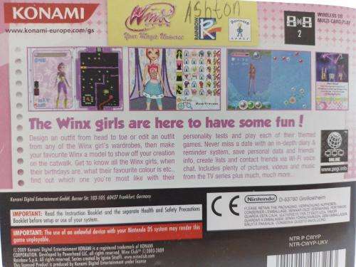 Nintendo DS - Winx Club Your Magic Universe