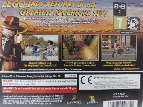 Nintendo DS - Lego Indiana Jones 2 The Adventure Continues
