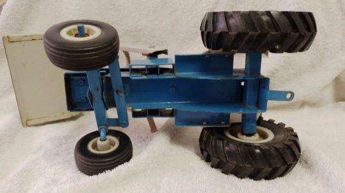 Vintage Strike Toys Tin Plate Ford Tractor Circa 1970`s