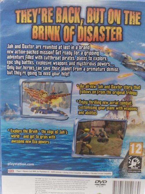 PS2 - Jak and Daxter The Lost Frontier