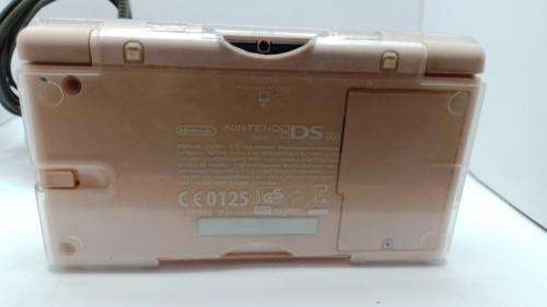 Nintendo DS Lite Pink, c/w Stylus, Charger + Imagine Figure skater cartridge.