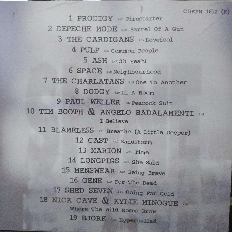 CD - Shine 19 Indie Hits CDRPM 1612 (K)