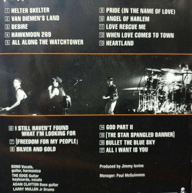 CD - U2 - Rattle and Hum - 353400