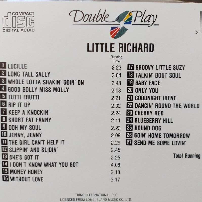 CD - Little Richard - 27 Track Collection - GRF021