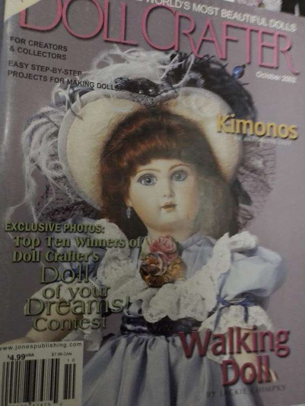 Doll Crafter 2002 complete set 12 Issues Jan - Dec