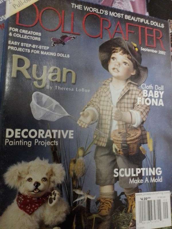 Doll Crafter 2002 complete set 12 Issues Jan - Dec