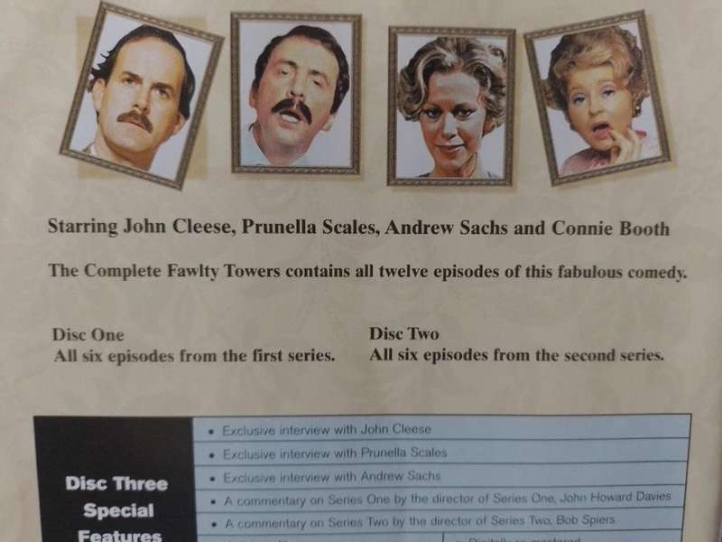 DVD - Fawlty Towers Series 1 & 2  (3 Disc set)