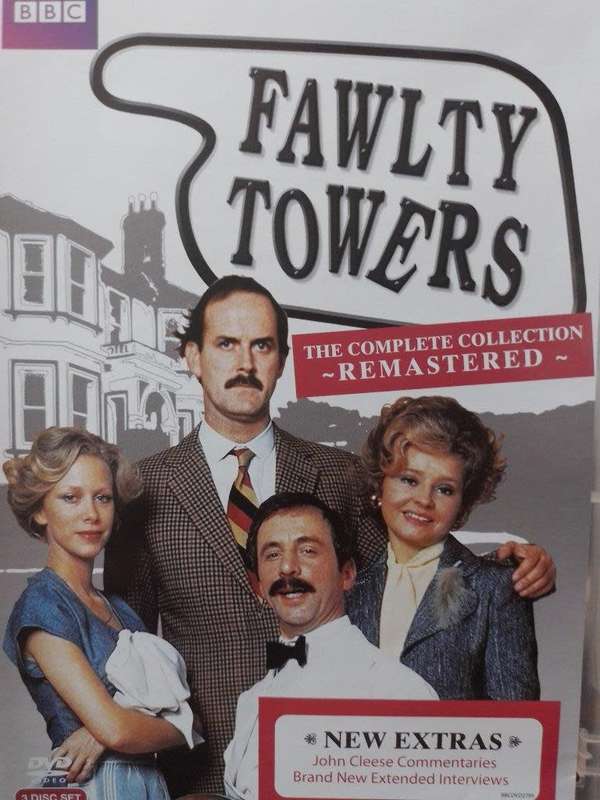 DVD - Fawlty Towers Series 1 & 2  - Remastered New extra`s (3 Disc set)