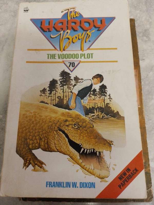 Job lot of 6 Vintage The Hardy Boys (4 x Hard covers 2 x Soft Covers)