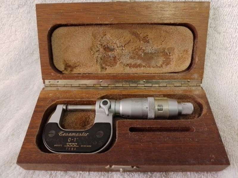 Vintage Tesamaster TESA in Original Wooden Box