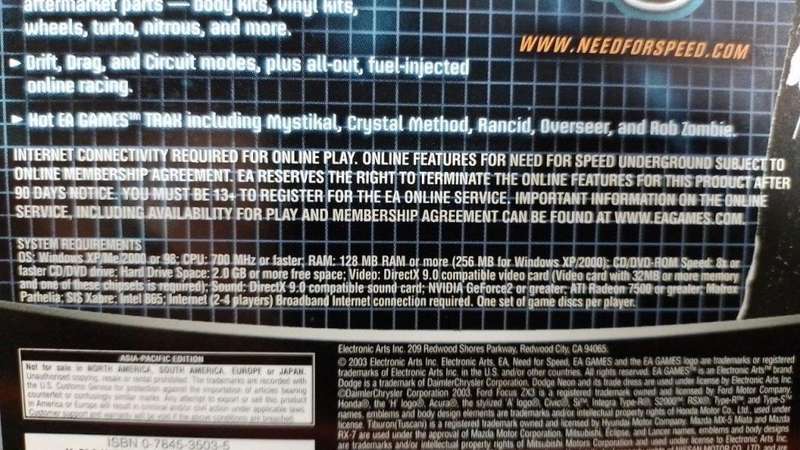 Pc - Need for Speed Underground